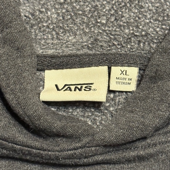 Youth Vans Off The Wall Dark Heather Gray  Hoodie - Picture 8 of 10
